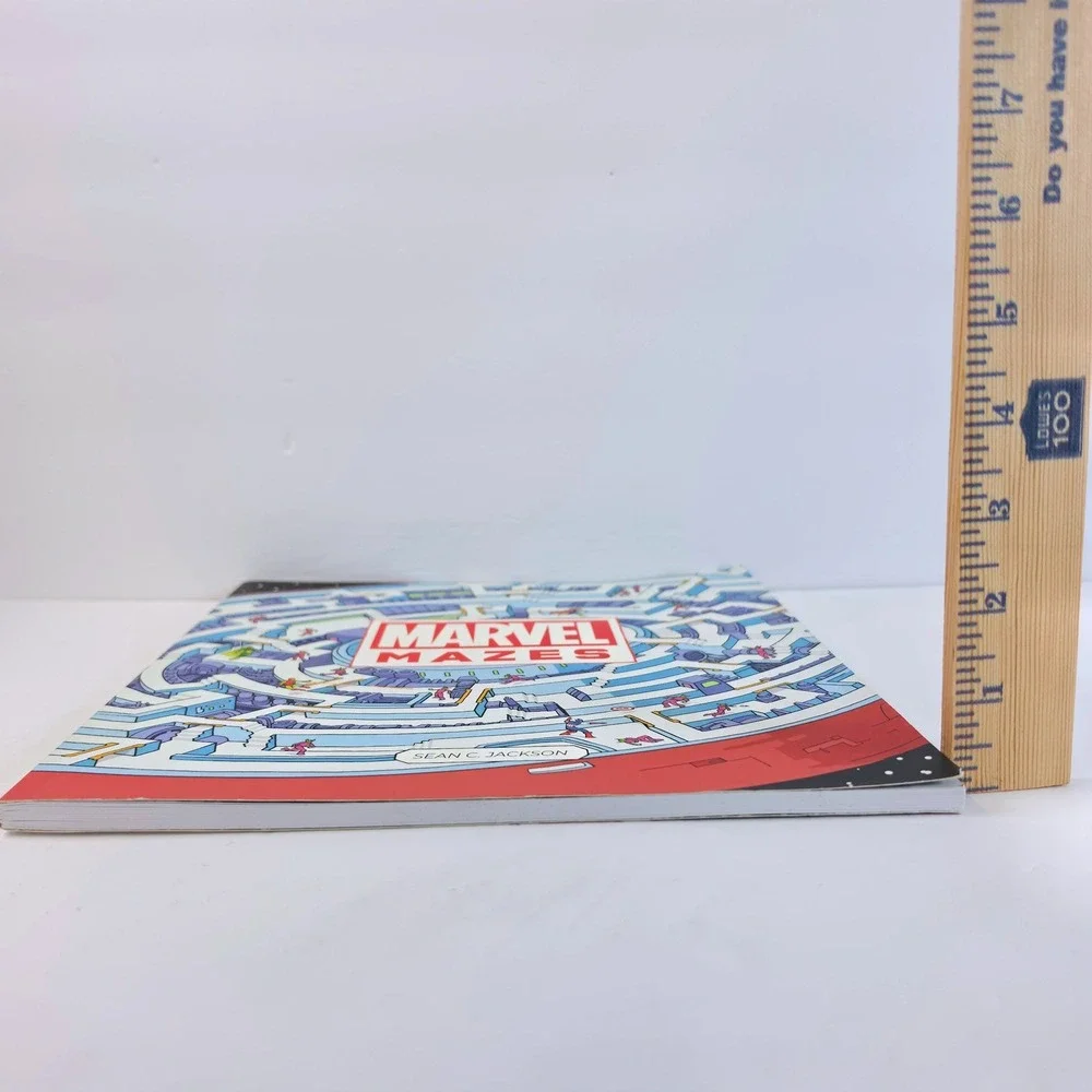 Marvel Marvel Mazes Activity Puzzle Book 2020 Softback Illustrations